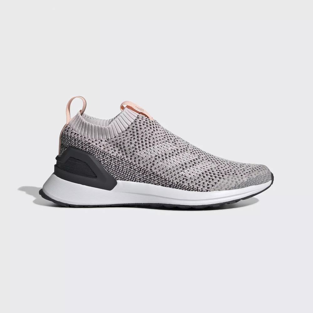 Adidas RapidaRun Laceless Tenis Para Correr Morados Para Niño (MX-79070)